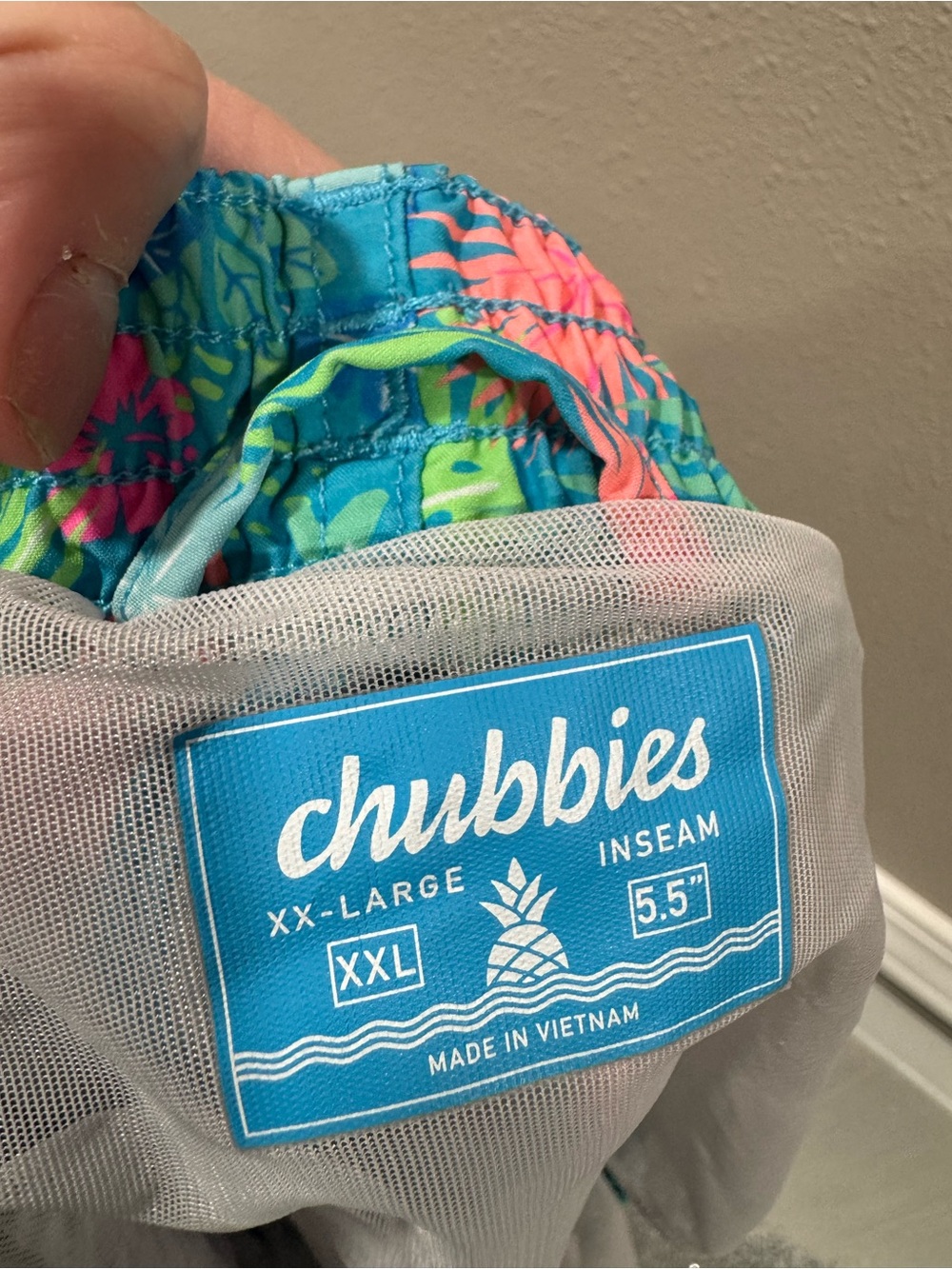 Chubbies Wild Tropics Swim XXL - Picture 5 of 5